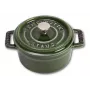 Staub 40509-804 mini-cocotte 10 cm basiiliku roheline malm