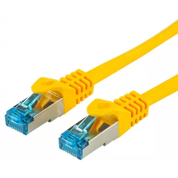 Wentronic Goobay CAT 5e patch-kaabel, SF/UTP, kollane, 0,25 m - CCA vasksegu (95205)