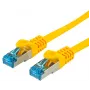 Wentronic Goobay CAT 5e patch-kaabel, SF/UTP, kollane, 0,25 m - CCA vasksegu (95205)