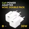 Mobiilseadme laadija Intenso 7803032 AC kiirlaadimine valge