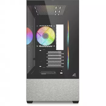 Sharkoon korpus MK7 ARGB mATX 2x klaasiga