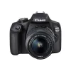 Canon EOS 2000D BK 18-55 IS II EU26 peegelkaamera komplekt 24,1 MP CMOS 6000 x 4000 pikslit Must