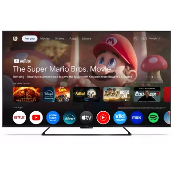Sharp 65HR7265E 65-tolline nutiteler Google TV must