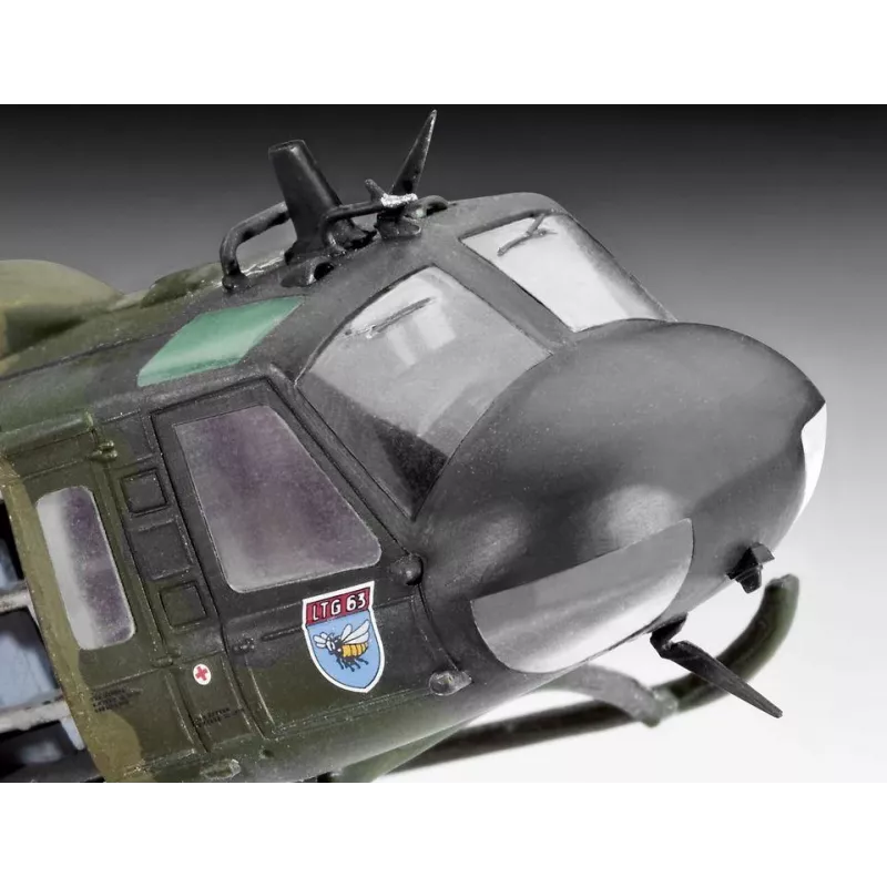 Revell Bell UH-1D SAR - 1:72 - komplekteerimiskomplekt - rootorlennuk - Bell UH-1D SAR - sõjaväelennuk - plastik (MR-4444)