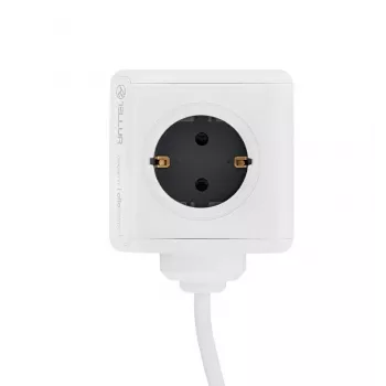 Pikendusjuhe Tellur Power Cube Extended 4 pistikupesa 2 USB-porti