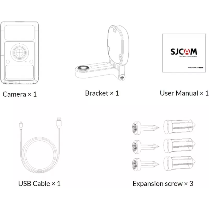 SJCAM S1 Valge