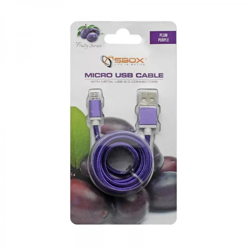 Sbox USB->Micro USB M/M 1m USB-10315U ploomlilla