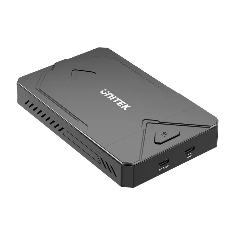Väline salvestusseadme korpus Unitek S1229CBK01 M.2 NVMe ja SATA SSD-le, must