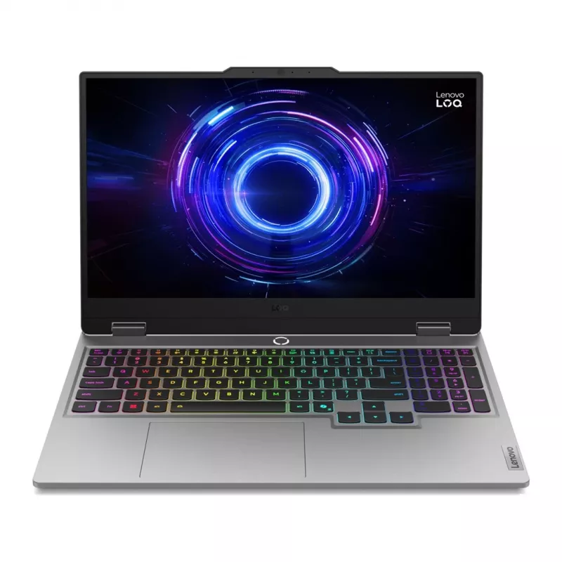 Lenovo LOQ 15IRX10 i5-13450HX 15.6 FHD IPS 300 niti pimestusvastane 144 Hz 16 GB DDR5 4800 SSD 1 TB GeForce RTX 5050 8 GB 60 Wh ilma opsüsteemita Luna Grey
