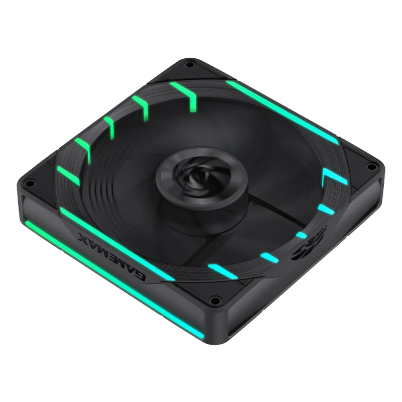 GAMEMAX TORNADO T14 ARGB-R 140mm korpusetuuleti - must