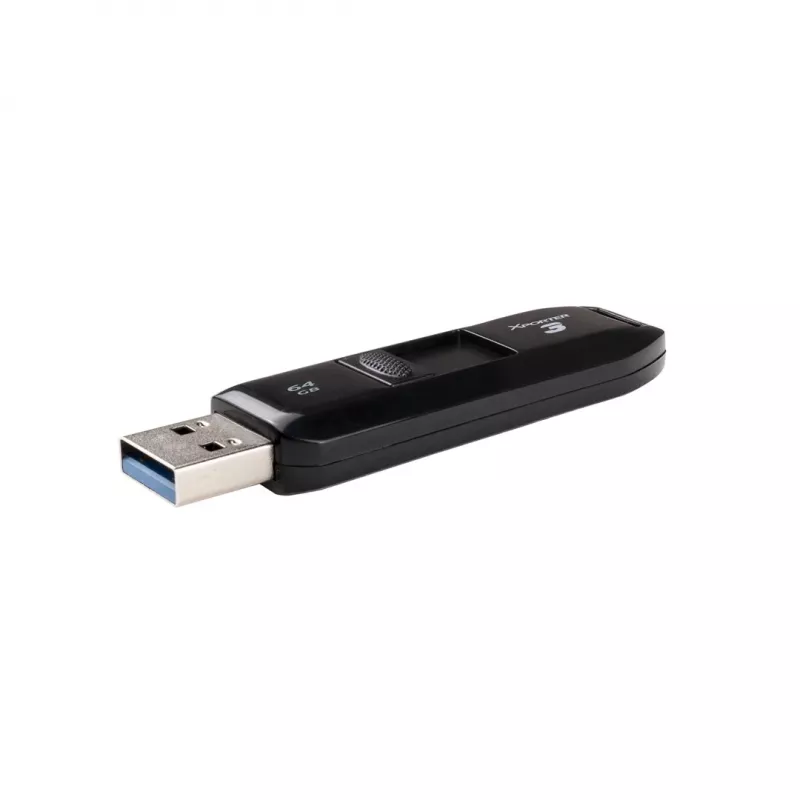 USB-mälupulk PATRIOT Xporter 64GB USB Type-A 3.2 Gen 1 (liug, must, 80 MB/s)