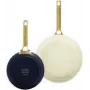 Praepannide komplekt GreenPan Padova Reserve — alumiinium, tumesinine/kollane, Ø20 cm & Ø26 cm, 2 tk