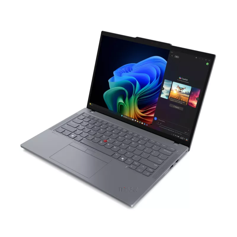 Lenovo ThinkPad T14 Gen 6 Copilot+ Ryzen™ AI 5 PRO 340 256GB SSD 16GB 14 WUXGA (1920x1200) IPS WIN11 Pro HALL Baclkit Keyboard FP Reader 1YW