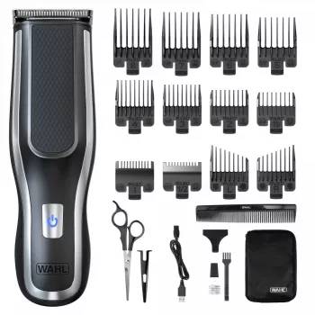 Wahl Self-Clip 360 Must, Hõbedane Liitiumioon (Li-Ion)
