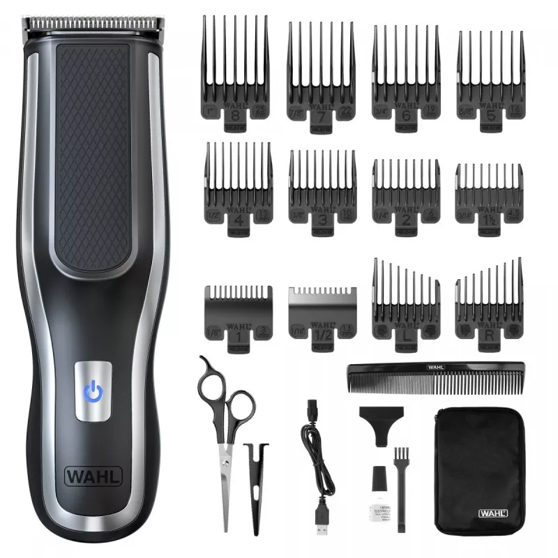 Wahl Self-Clip 360 Must, Hõbedane Liitiumioon (Li-Ion)