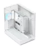 APNX Torni korpus V2 — valge, karastatud klaaspaneelid x3