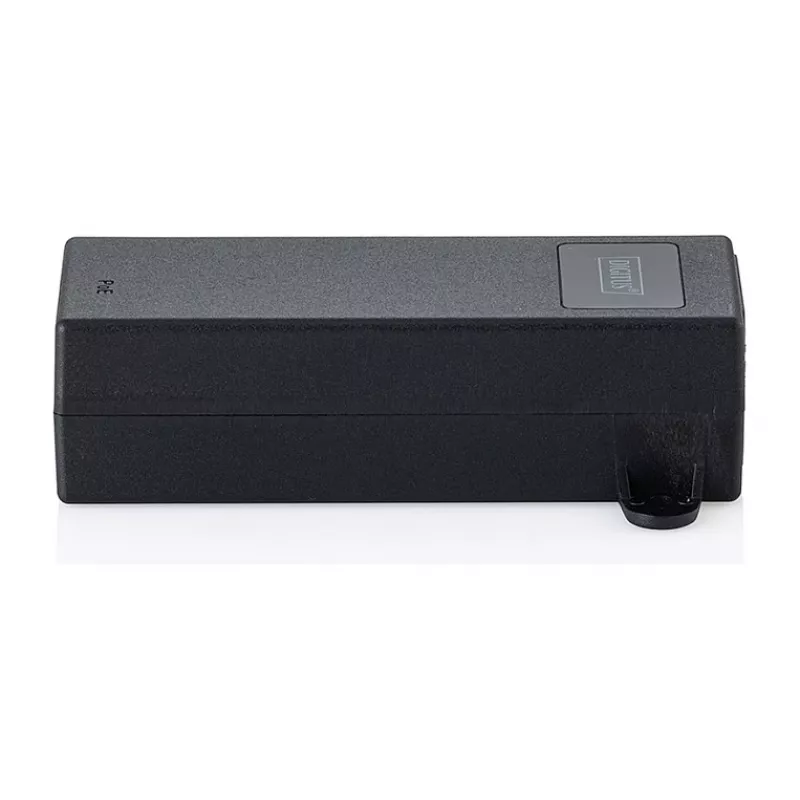 PoE++ süstija DIGITUS DN-95104-1 — Gigabit Ethernet 802.3bt, 60W, 55V, 100m, must