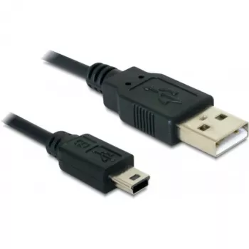 USB-kaabel DeLOCK 82273 USB 2.0 1 m USB A Mini-USB B Must