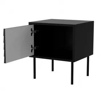 Cama Öökapp, 2 tk CORTINA 45x40x51 must