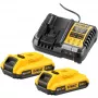 DeWALT DCB1104D2-QW akulaadija