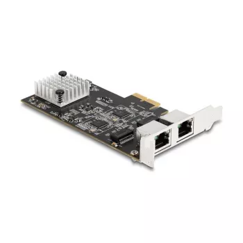 DeLOCK 81261 PCI Express x2 võrgukaart, 2 x RJ45 5 Gigabit LAN