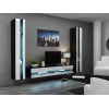 TV alus cama meble VIGO NEW 30/180/40, 1800×400×300 mm, must pealispind, puitlaastplaadist karkass