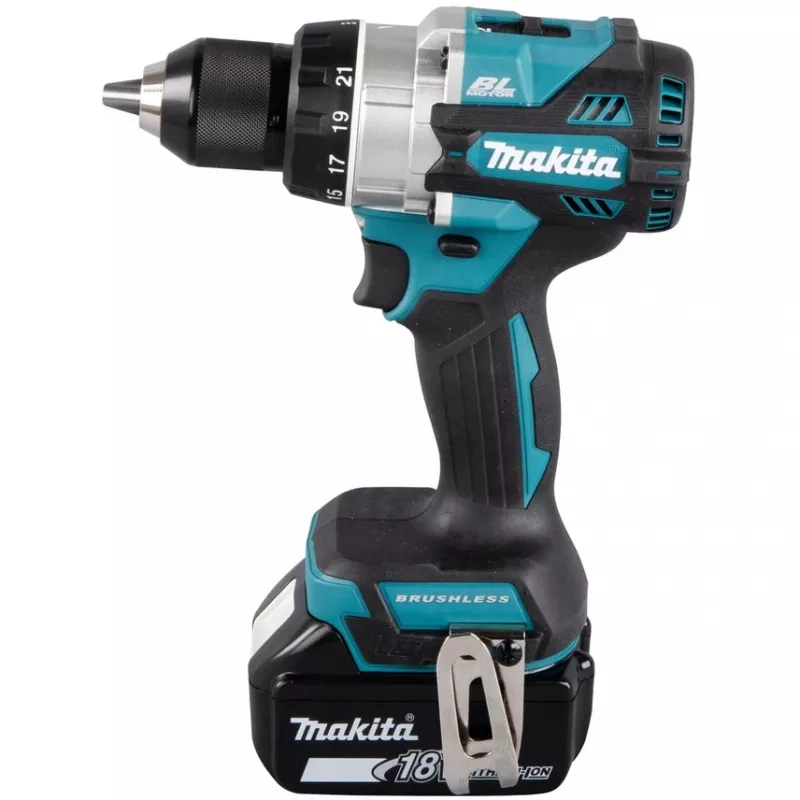 Makita DDF486RTJ puur 2100 p/min 2,6 kg Must, Sinine