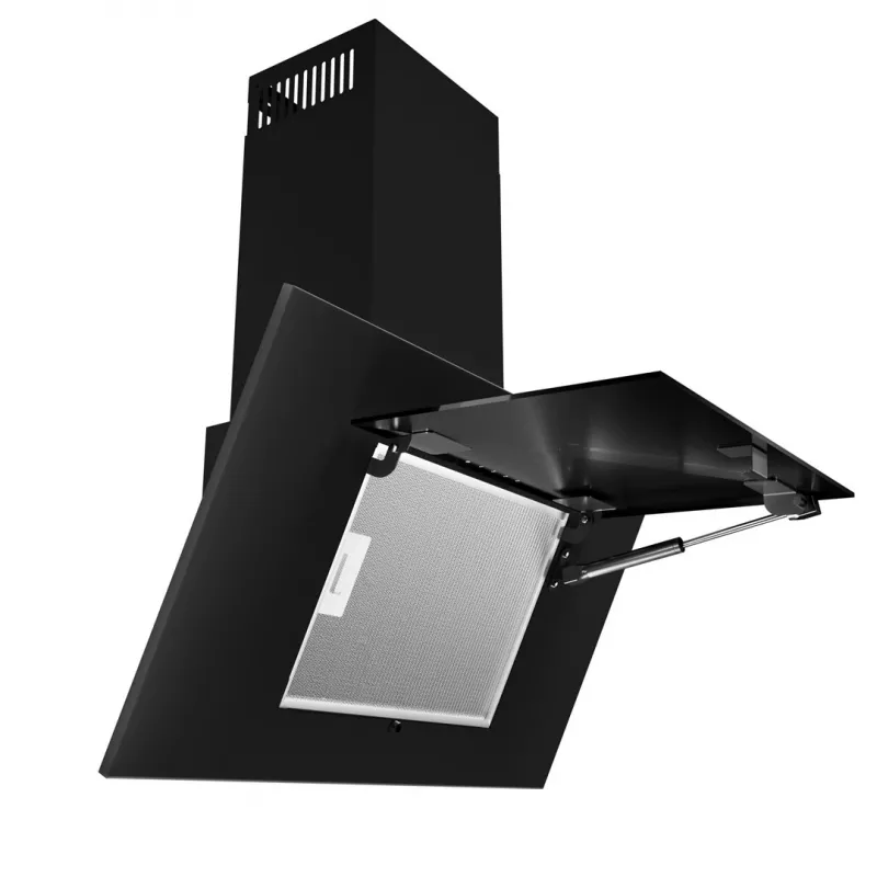 Korstna köögikubu AKPO WK-4 NERO 2.0 50, 500 mm, max 300 m³/h, LED, T300 söefilter
