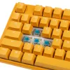 Ducky One 3 kollane mänguriklaviatuur, RGB LED - MX-Sinine (US)