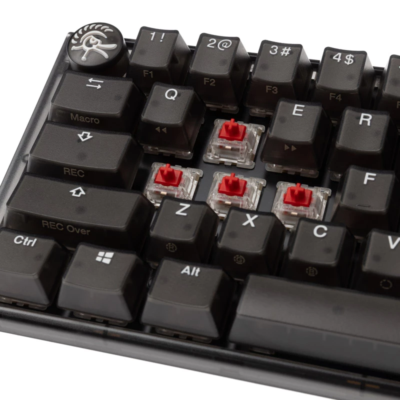 Ducky One 3 Aura Mini klaviatuur mängimiseks USB QWERTY USA rahvusvaheline must