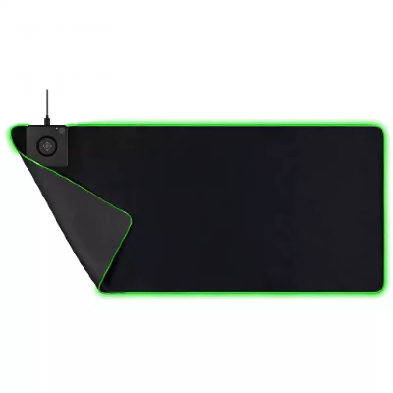 Deltaco GAM-092 - Must - Ühevärviline - Neopreen - USB - Mänguhiirematt