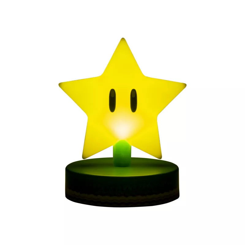 Lambuke Paladone Super Mario Super Star Icon Light — dekoratiivne LED-öölamp