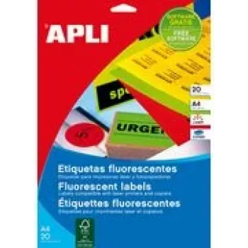 Sildi kleebised agipa Adress-Etiketten 99.1 x 67.7 mm neoonkollane äärisega ümarad nurgad mitteeemaldatav – 1 tk