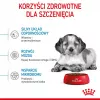 Kuiv koeratoit Royal Canin Medium Puppy 4 kg — keskmist tõugu koertele 10–25 kg, valk 32%, rasv 20%, kana