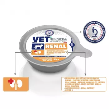VET RESPONSE Renal - märg kassitoit - 85g