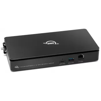 OWC Thunderbolt 5 Dual 10GbE võrgudokk 11 pordiga ühenduvuslahendus