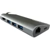 Sülearvuti dokk LC-Power LC-HUB-C-MULTI-5 USB 3.2 Gen 1 USB-C juhtmega