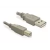 USB-kaabel DeLOCK 82215 1,8 m USB A USB B hall