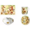 Lauakomplekt ritzenhoff & breker WALDTIERE, plastikust lauamatid 450×300 mm, komplekt