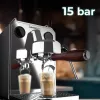 Baristeo Intima Siebträgermaschine (hõbe/roostevaba teras, termoblokk)