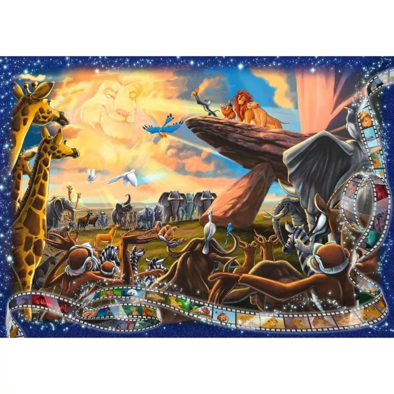 Puzzle Disney Collector's Edition - Der The Lion King (1000 tükki)