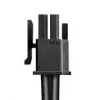 CableMod Basics Universal 12V 2x6 kaabel, 90° pistik, 16-kontaktiline 16-kontaktiliseks - must, 60 cm, vers. A