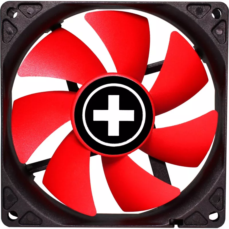 Xilence XF041 92mm punane korpuseventilaator PWM