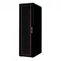 19-tolline võrgukapp ROLINE Pro 47U 600x1000 mm WxD vabaltseisev rack, klaasuks, must, IP20, 600 kg