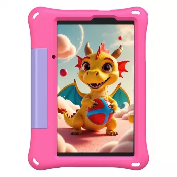 Tahvelarvuti UleFone Tab A9 Pro Kids — 4 GB muutmälu, 128 GB salvestusruumi, LTE, roosa