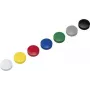 Maul Magnet MAULsolid (Ø x K) 38 mm x 15,5 mm Ümmargune Kollane, Punane, Sinine, Valge, Roheline, Hall, Must 10 tk 6163999 (6163999)