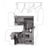 Overlockõmblusmasin SINGER 14HD854 Heavy Duty elektriline 120W hall