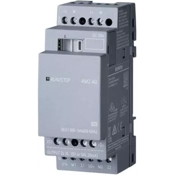 Siemens SPS-Expansion Module LOGO AM2 AQ 0BA2 6ED1055-1MM00-0BA2 24 V/DC (6ED1055-1MM00-0BA2)