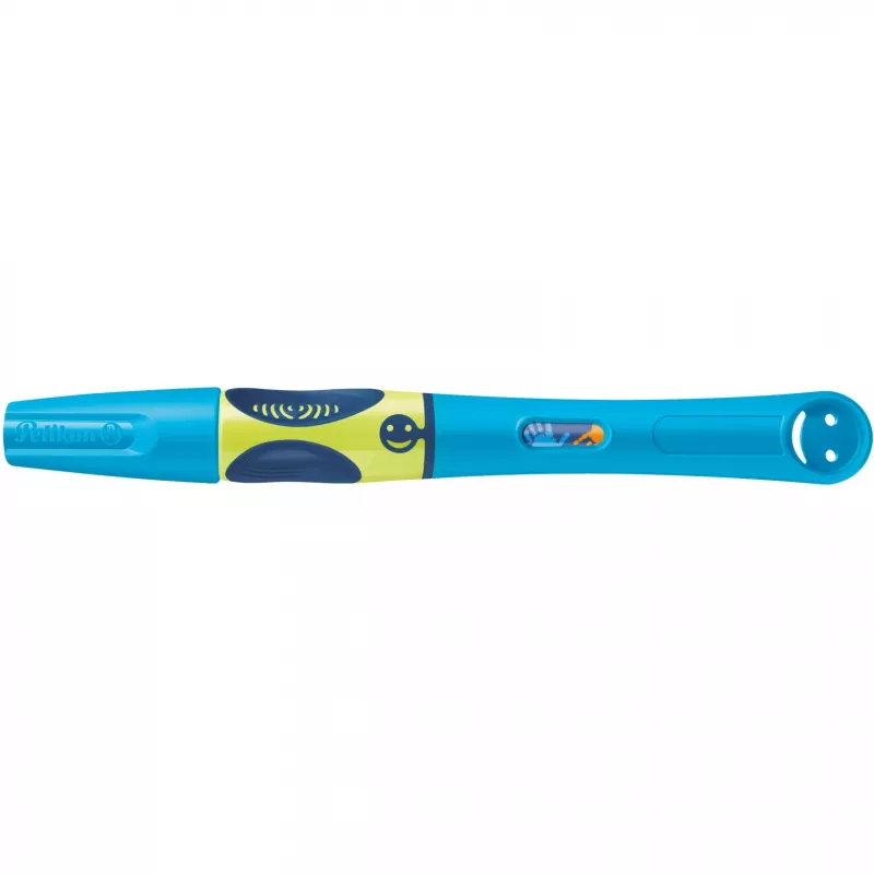 Pelikan griffix® täitesulepea paremakäelistele - Neon Fresh Blue - Sinine - Padrunitäitesüsteem - Sinine - Plastik - Roostevaba teras - Paremakäeline (820363)