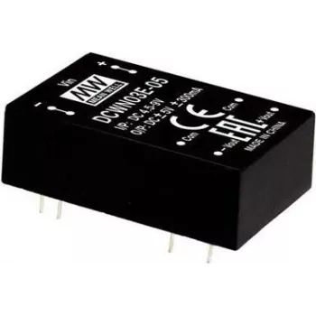 DC toiteadapter MEAN WELL DCWN03E-05 3W 5V 0,3A RoHS